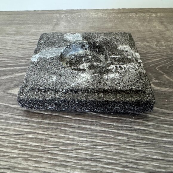 Heart Chakra Candle & Lava Stone Holder | 8 Inch Love Pillar w/ Essential Oils - Picture 10 of 10